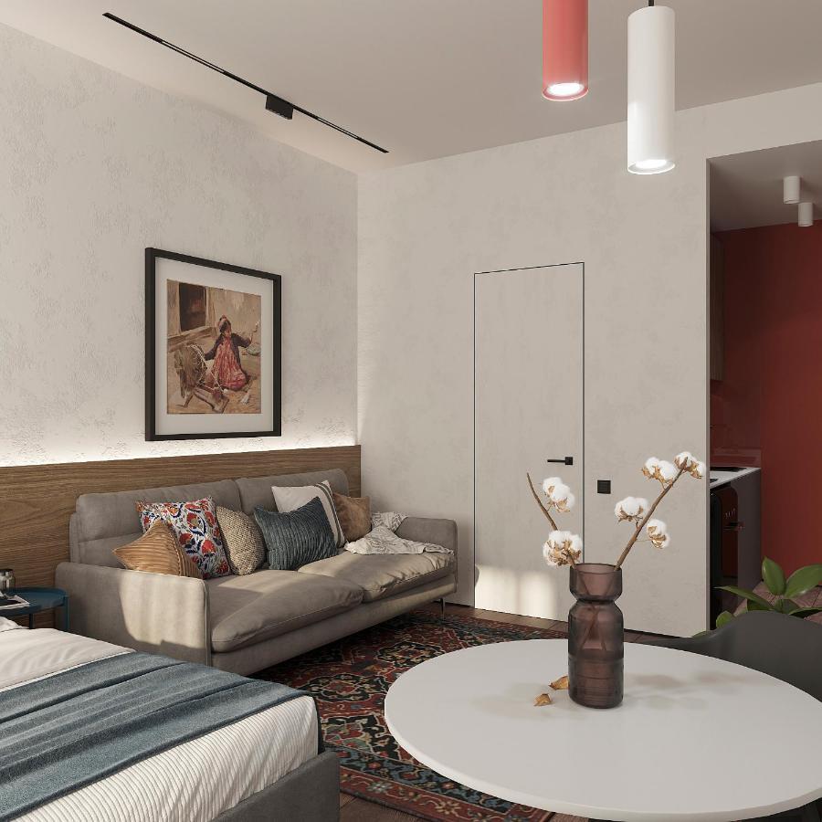 Blueloft 47 L Studio With Balcony Taskent Exterior foto