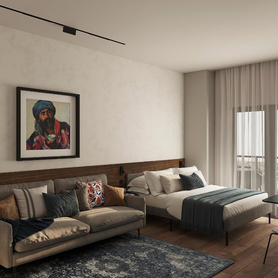 Blueloft 47 L Studio With Balcony Taskent Exterior foto